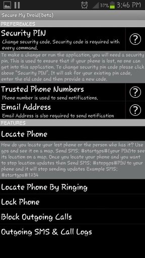 Secure My Droid截图3