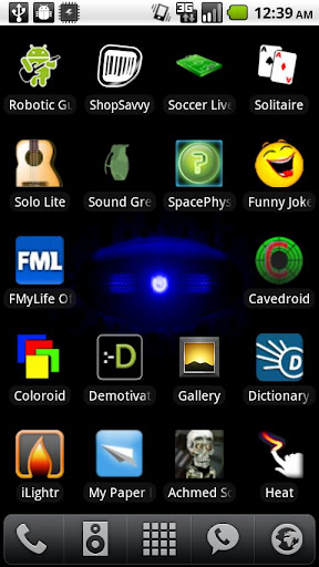 Colored Droid Eyes live home截图2