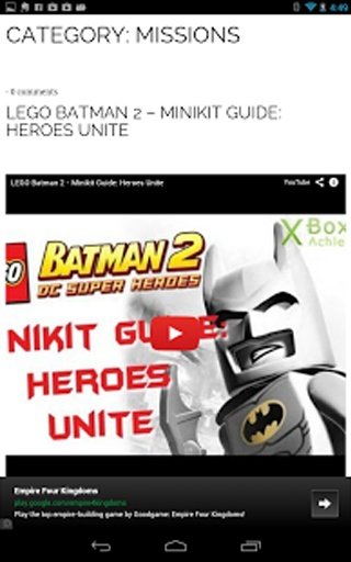 Lego Batman 2 Walkthroughs截图4