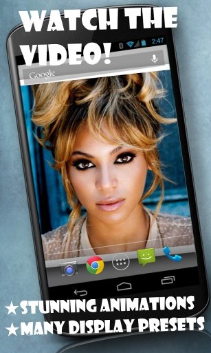 Beyonce live wallpaper截图1