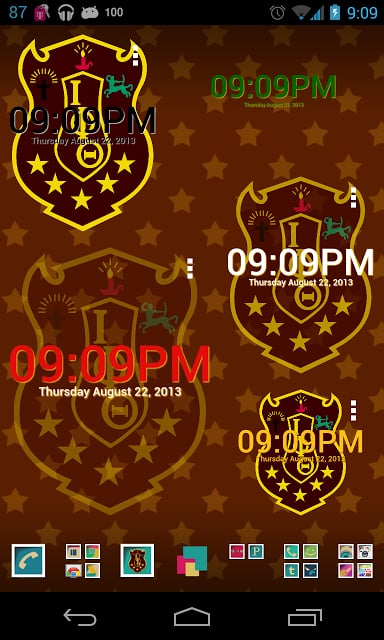 时钟小部件 Iota Phi Theta Clock WIdget截图5