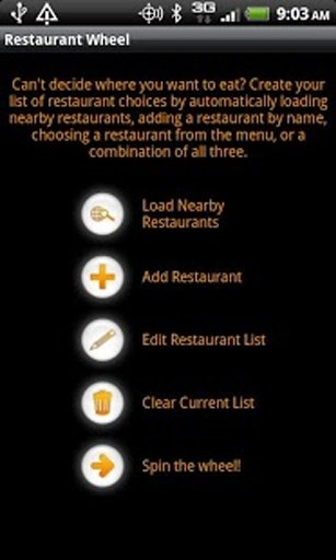 Restaurant Wheel截图1