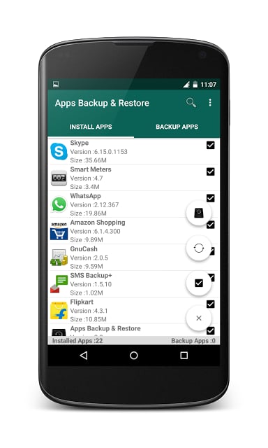 Apps Backup &amp; Restore截图1