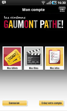 Les Cin&eacute;mas Gaumont Path&eacute;截图