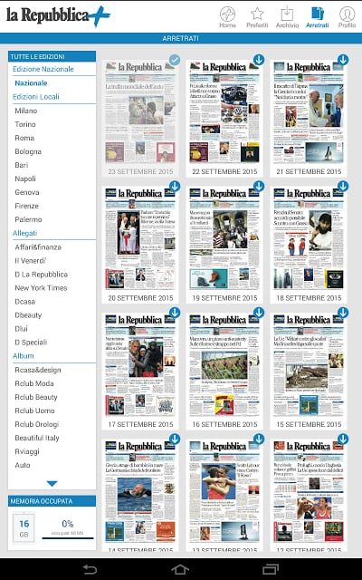 La Repubblica+截图1