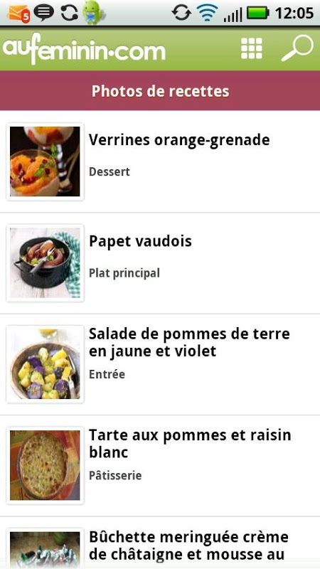 Cuisine auFeminin截图1