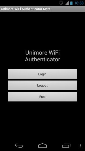 Unimore WiFi Authenticator截图4