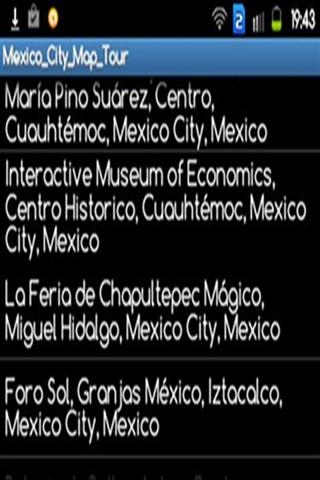 墨西哥城地图截图2