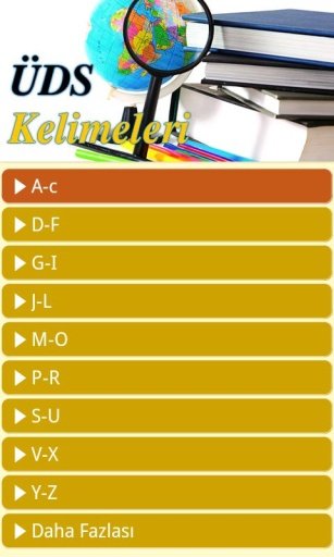 &Uuml;DS Kelimeleri截图3