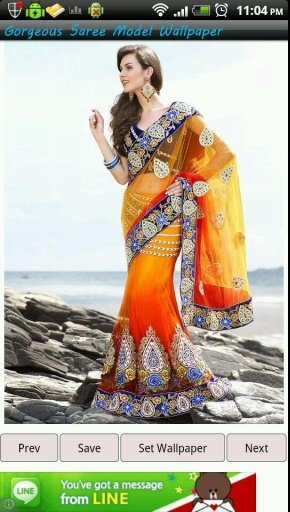 Gorgeous Saree Model截图2