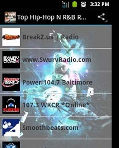 嘻哈 R&amp;B电台截图2