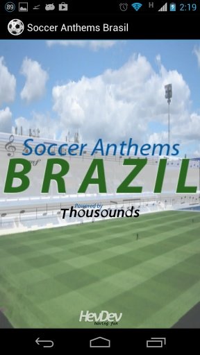 Soccer Anthems Brazil截图4