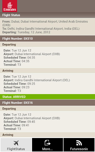 Emirates Flight Status截图6