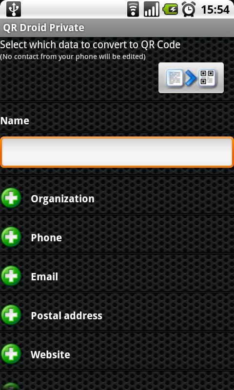 QR Droid Private 3截图2