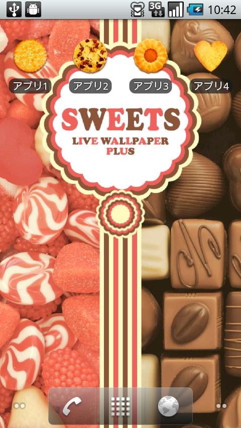 SWEETS＆SWEETS-Live Wallpaper +截图2