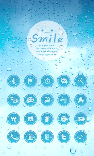 Rainy Day icon Theme截图2