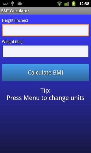 BMI Calculator (Free)截图1