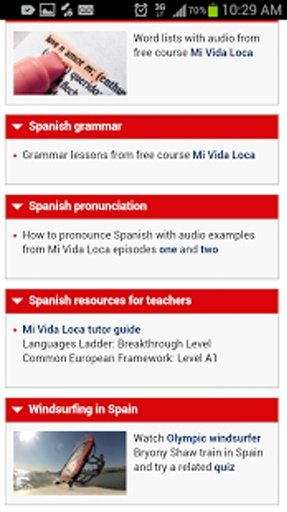 学习西班牙语课程截图4