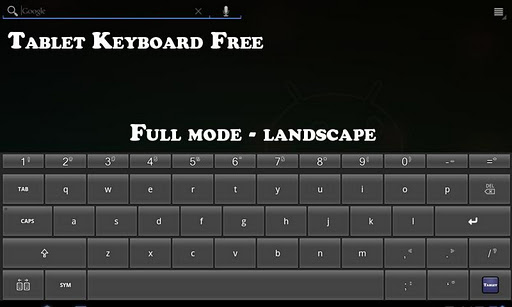 Tablet Keyboard Free截图1