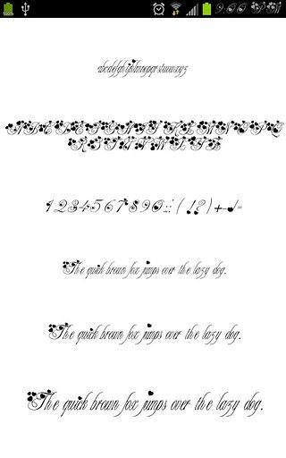 Hearts Pack for FlipFont&reg; free截图5