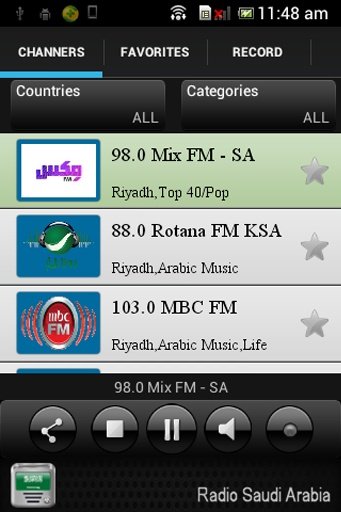 Radio Saudi Arabia截图2