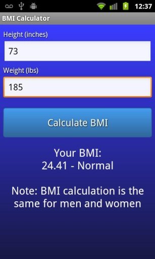 BMI Calculator (Free)截图3