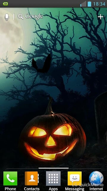 Halloween HD Live Wallpaper截图1