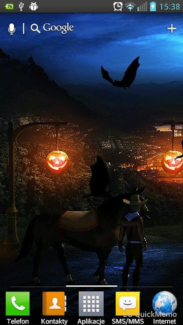 Halloween Live Wallpaper HD截图2