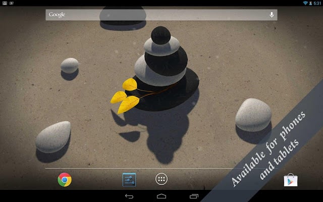 3D Zen Stones LWP Free截图6