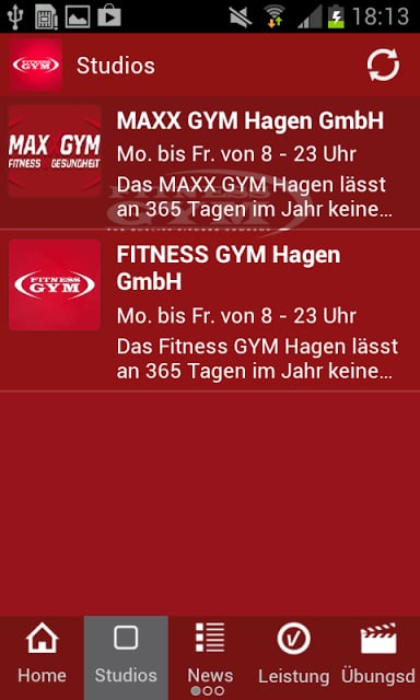 Fitness Gym Hagen截图4