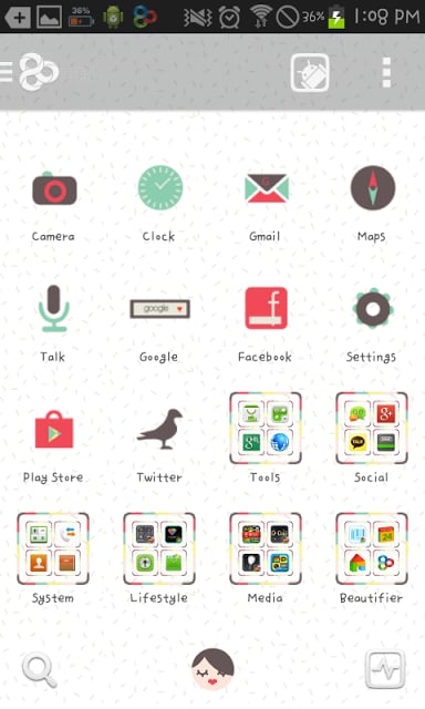 LittlePeople go launcher theme截图3