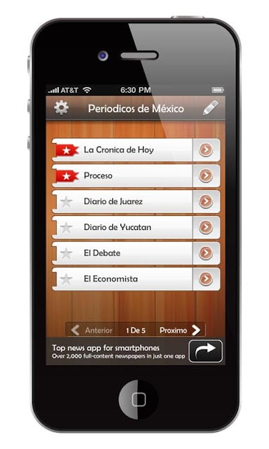 Periodicos de M&eacute;xico截图3