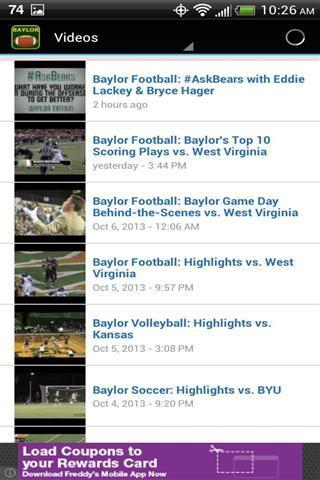 Baylor Football截图2