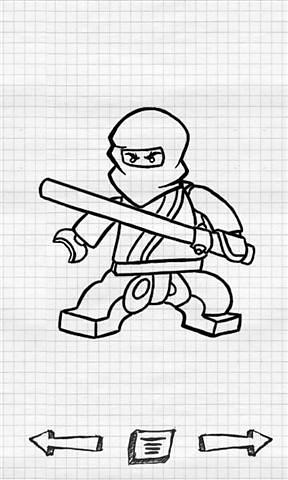 draw Lego Ninjago截图1