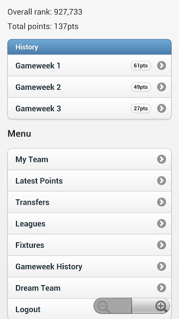 Fantasy football premier app截图5