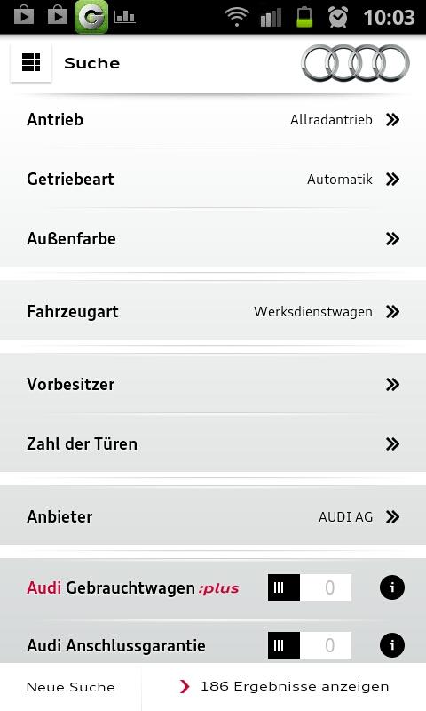 Audi Fahrzeugb&ouml;rse截图2