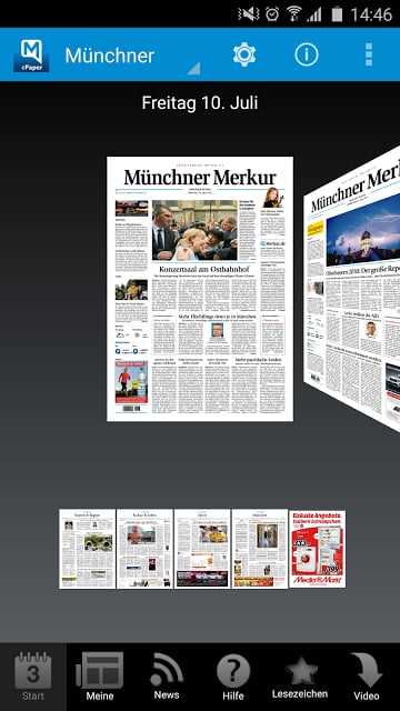 Merkur ePaper截图2