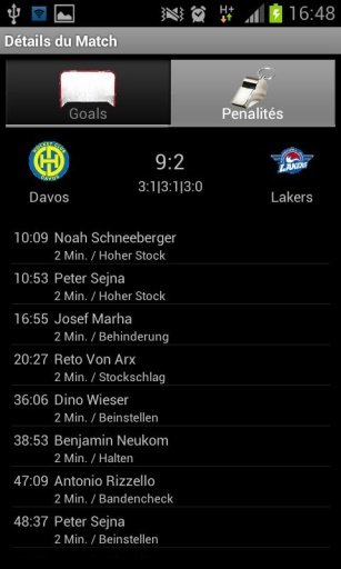 Swiss Ice Hockey Live截图6