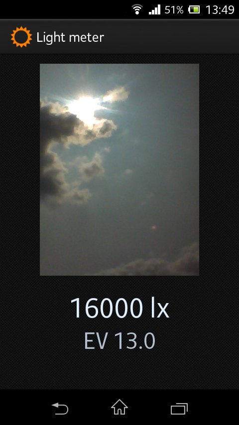 Light meter (no ads)截图2