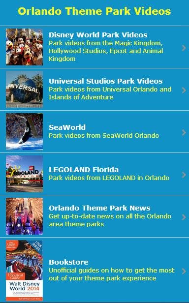 Orlando Theme Park Ride Videos截图2