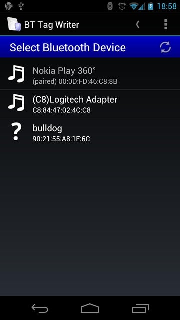 BT Tag Writer截图1