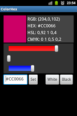 四色码 Color Hex RGB HEX CMYK Codes截图5