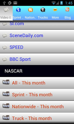 NASCAR : Car Racing News截图6