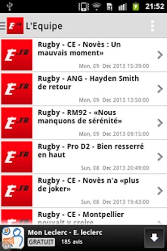 Rugby Actu截图3