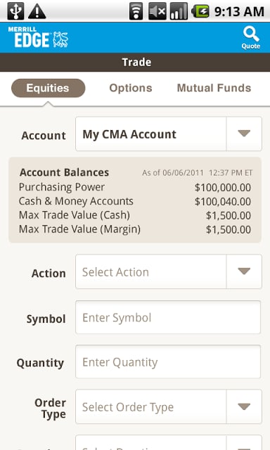 Merrill Edge for Android截图2