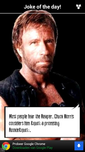 Chuck Norris Joke of the Day!截图2