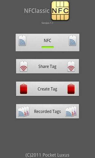 NFC Classic Tag Reader Writer截图5