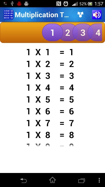 儿童乘法表截图1