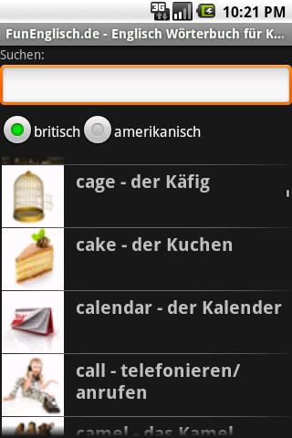 Englisch W&ouml;rterbuch f&uuml;r Kinder截图1