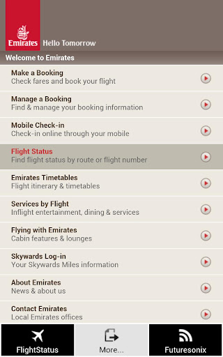Emirates Flight Status截图3